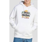 Ford Bronco F150 Mountain Ride Hoodie, White | Size: Large Ford White L