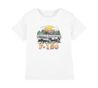 Ford Bronco F150 Mountain Ride Kids T Shirt, White, 9-11