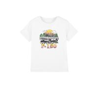 Ford Bronco F150 Mountain Ride Kids T-Shirt, White | Size: 7-8 Years Ford White 7-8 Years