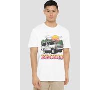 Ford Bronco In The Mountains T-Shirt, White | Size: 5XL Ford White 5XL