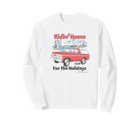 Ford - Bronco - Riding Home Holiday Through The Mountains Sweatshirt