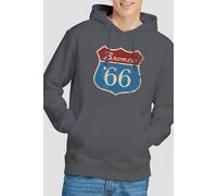 Ford Bronco Route 66 Bronco Hoodie, Charcoal | Size: Large Ford Charcoal L