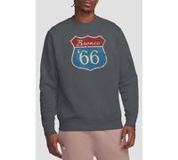 Ford Bronco Route 66 Bronco Sweatshirt, Charcoal | Size: Medium Ford Charcoal M