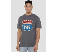Ford Bronco Route 66 Bronco T-Shirt, Charcoal | Size: 3XL Ford Charcoal 3XL