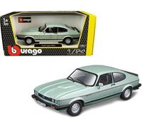 Ford Capri 1982 Green 18-21093 Genuine 1:24 Bburago Diecast