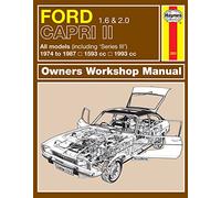 Ford Capri II (and III) 1.6 & 2.0 (74 - 87) Haynes Repair Manual