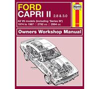 Ford Capri II (and III) 2.8 & 3.0 V6 (74 - 87) Haynes Repair Manual
