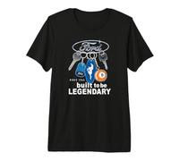 Ford - Core - Built Ford Tough Keychain Since 1964 Legendary Premium T-Shirt