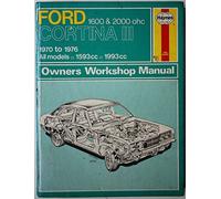 Ford Cortina Mk.III 1600 and 2000 O.H.C.Owner's Workshop Manual (Service & repair manuals)