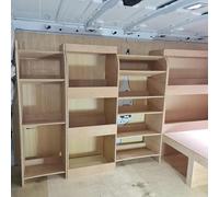 Ford Custom 2012+ Van Raised Floor Toolbox & Rear Van Rack Set 4 - L2 LWB