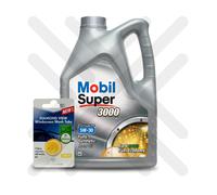 Mobil Super 3000 X1 FE 5W-30 Fully Synthetic Engine 5W30 Motor Oil 5 Litres 5L
