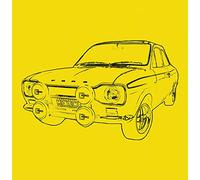Ford Escort Mexico MK1 Greeting Card - Retro Motor Company