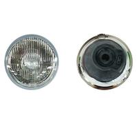 HELLA 1L6 002 395-261 Halogen-Insert, headlight - 12V - round - Reference number: 12.5 - Fitting - Lens Colour: Crystal clear - Plug: Round Plug - left/right - Quantity: 1