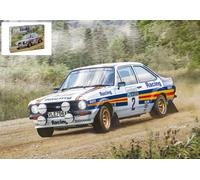 Ford Escort RS 1800 MkII #2 2nd Lombard Rac Rally 1981 Vatanen Plastic Kit 1:24