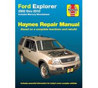 Haynes - Ford Explorer & Mercury Mountaineer 2002 Thru 2010 Repair Manual