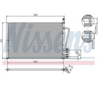 FORD FIESTA V Condenser 2001-2010