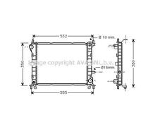 AVA COOLING SYSTEMS FD2263 Engine radiator