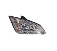 PRASCO Headlight FD4244903 Chrome Right Driver Side for Ford Focus II 2005-2008