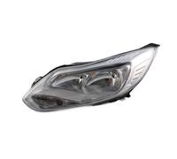 Fits Ford Focus Headlight Electric With Motor Chrome Left Hand 2012-2014