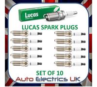 FORD FOCUS LAND ROVER EVOQUE MAZDA SPARK PLUGS LUCAS LSP-011 X 10 LTR7IX-11