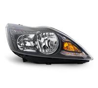 Ford Focus MK2 Headlight Right Black 08-10 Driver Off Side O/S OEM Hella