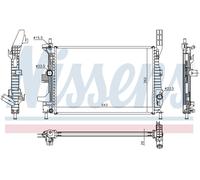 Fits Ford C-Max Radiator 1830145 1.0 Ecoboost Models 2010 2015
