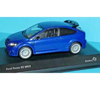 Ford Focus RS MkII Indianapolis Blue/Black trim 3 door Solido 1:43 rd Scale