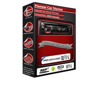 Pioneer DEH-S120UB CD MP3 USB AUX In Tuner Car Stereo - Red Illumination