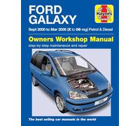 Ford Galaxy Petrol & Diesel (00 - 06) Haynes Repair Manual (Paperback)