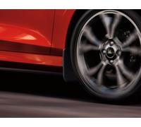 Ford Genuine Contoured Mud Flaps Splash Guard Kit Pair Black For Fiesta Mk8 ST Line Front, Right, Drivers Side & Left, Passenger Side 2017 - Onwards 2318335