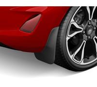 Ford Genuine Contoured Mud Flaps Splash Guard Kit Pair Black For Fiesta Mk8 Without Side Skirts Rear, Right, Drivers Side & Left, Passenger Side 2017 - Onwards 2161535