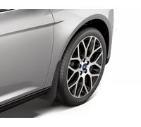 Ford Genuine Contoured Mud Flaps Splash Guard Kit Pair Black For Focus Mk3 Without Side Skirts Front, Right, Drivers Side & Left, Passenger Side 2011-2019 1722673