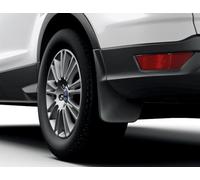 Ford Genuine Contoured Mud Flaps Splash Guard Kit Pair Black For Kuga Mk2 Without Side Skirts Front, Right, Drivers Side & Left, Passenger Side 2012-2020 5236408