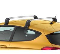 Ford Genuine Fiesta 3-Door Roof Cross Bars Aluminium Lockable Non-Panoramic Silver Finish 2017-2023 2112681