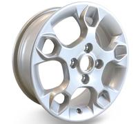 Ford Genuine Fiesta Mk7 15" Alloy Wheel 5-Y-Spoke Silver 2008-2012
