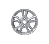 Ford Genuine Fiesta MK7 15" Alloy Wheel 5x2 Spoke Silver 2012-2017 2237371