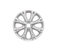 Ford Genuine Fiesta MK7 17'' Alloy Wheel 8 Spoke Sparkle Silver 2012-2017 2238228