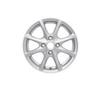 Ford Genuine Fiesta Mk8 15" Alloy Wheel 8-Spoke Sparkle Silver 2017-2023