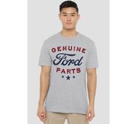 Ford Genuine Parts T-Shirt, Athletic Heather in Light Grey | Size: 3XL Ford Light Grey 3XL