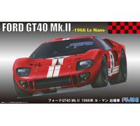 Ford Gt40 Mk.ii 1966 Le Mans 1:24 Plastic Model Kit Fujimi