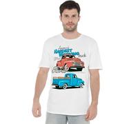 Ford Hardest Working Unisex T Shirt, White, Small