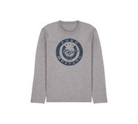 Ford Lucky Mustang Long Sleeve T-Shirt, Athletic Heather in Light Grey | Size: Medium Ford Light Grey M