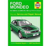 Ford Mondeo Petrol & Diesel (Oct 00 - Jul 03) Haynes Repair Manual (Hardback)