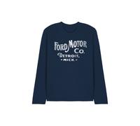 Ford Motor Co Unisex Long Sleeve T Shirt, Navy, X-Large