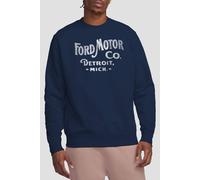 Ford Motor Co Unisex Sweatshirt, Navy, Small