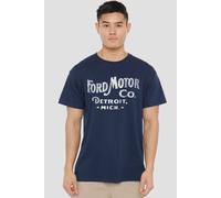 Ford Motor Co Unisex T Shirt, Navy, XXXXX-Large