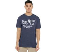 Ford Motor Co Unisex T Shirt, Navy, Large
