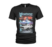 Ford Mustang 1967-2018 Classics T-Shirt for Men, black, XL