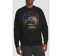 Ford Mustang 1969 Flag Sweatshirt, Black | Size: Small Ford Black S