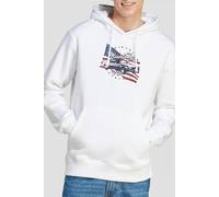 Ford Mustang 70 Mustang Hoodie, White | Size: 2XL Ford White 2XL